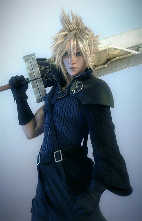 Cloud Strife Final Fantasy Vii Mobile Wallpaper Zerochan