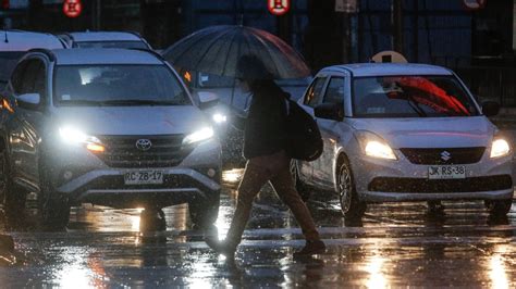 Lluvias En Santiago ¿cuánta Agua Cayó En Las últimas 24 Horas 24horas