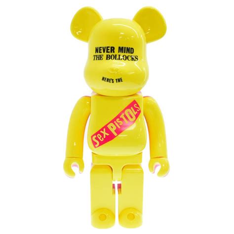 メディコムトイ Be Rbrick Sex Pistols 1000％ ベアブリック セックスピストルズ フィギュア 人形 イエロー ピンク