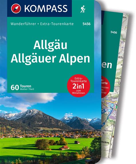 KOMPASS Wanderführer Allgäu Allgäuer Alpen 9783991217435 ADAC Shop