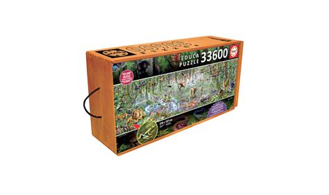 Puzzle 33600 Vida Salvaje Panorámico Educa J de juegos Gran reto