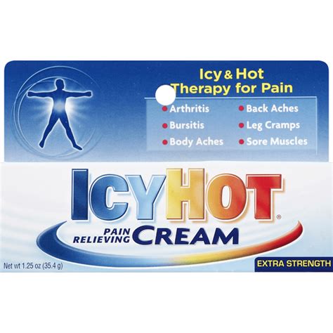 Icy Hot Pain Relieving Cream Extra Strength 125 Oz Instacart