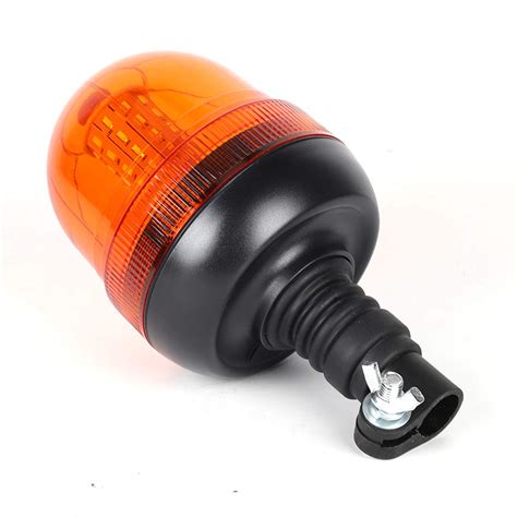 Queiting Rotating Beacon LED Light 12 24V Flashing Amber Breakdown