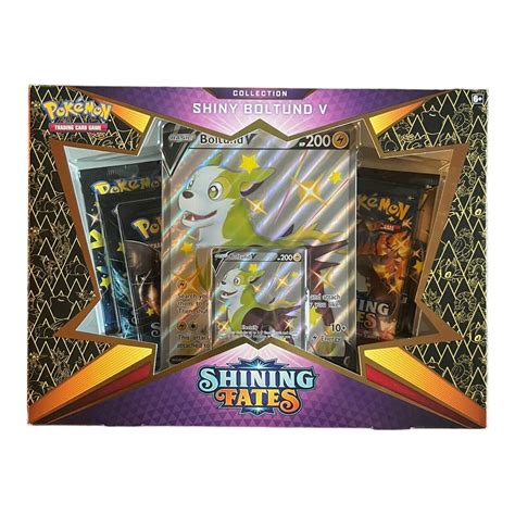 Pok Mon Tcg Shining Fates Shiny Boltund V Collection New In Box