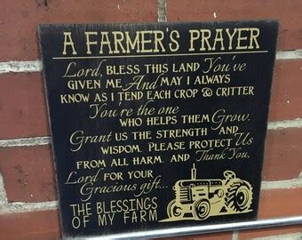 Farmers Prayer Etsy