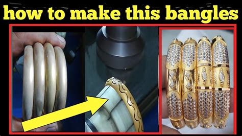 How To Make 21k Gold Bangles Gold Making Process Jewelry Making