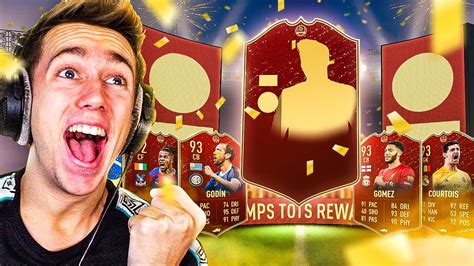 INSANE TOTS FUT CHAMPS REWARDS FIFA 20 PACK OPENING YouTube