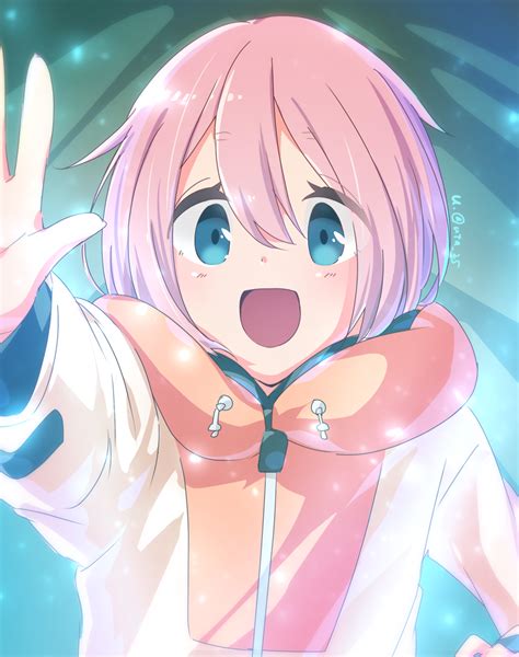 Kagamihara Nadeshiko Yurucamp Drawn By Atu Danbooru