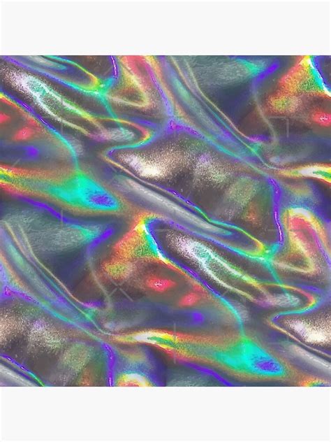 " holographic print" Poster by gossiprag | Redbubble