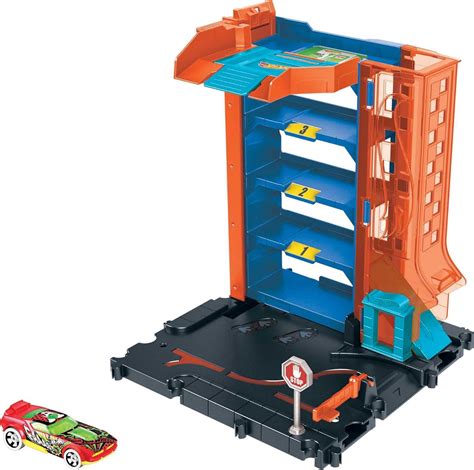 Hot Wheels Pista De Brinquedo Garagem Multi Amazon Br