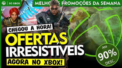 TÁ IMPERDÍVEL NOVAS OFERTAS INCRÍVEIS no XBOX AGORA SALDÃO e