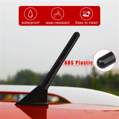 Black Bee Sting Aerial Car Mast Roof Antenna Ariel Arial Radio Stubby