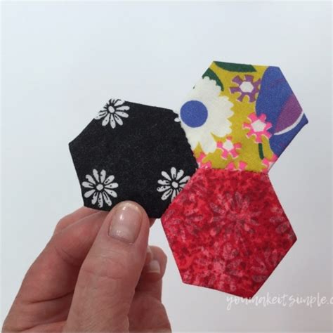 How To Sew Hexies On The Go English Paper Piecing Tutorial You Make