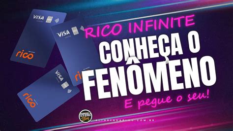 LANÇAMENTO DO VISA INFINITE DA RICO AGORA TODAS AS INFORMAÇÕES SOBRE O