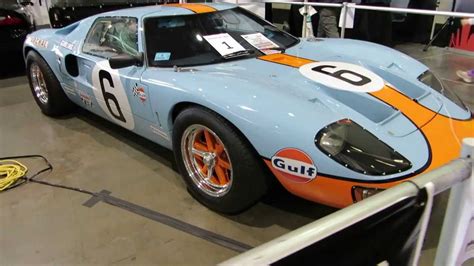 Ford Gt40 Gulf Livery At The New England Auto Show 2013 Youtube