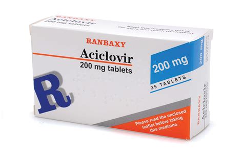 Npa010 Aciclovir 200mg Dispersible Tablets