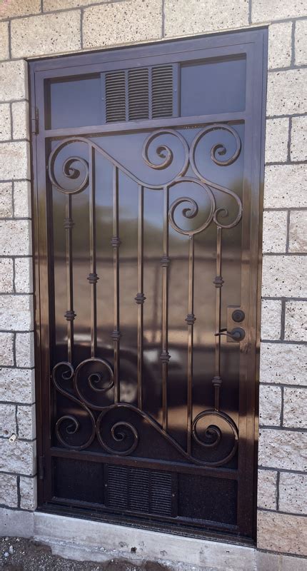 Security Doors Lions Cage Wrought Iron