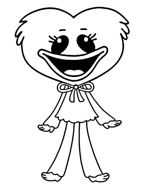 Happy Kissy Missy Coloring Page Free Printable Coloring Pages