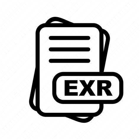 Exr, file, format icon - Download on Iconfinder