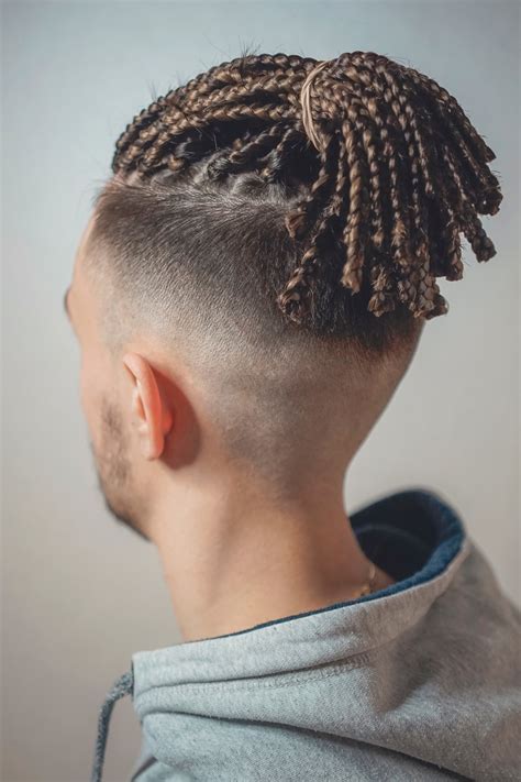 Remarkable Gallery Of Cornrows Men Concept Colored Hair