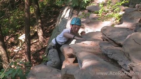 Ace Adventure Resort Rock Climbing New River Gorge Youtube