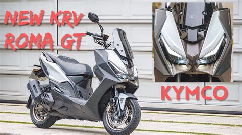 Kymco Krv Roma Gt Review Sound Check Test Ride Acceleration Test