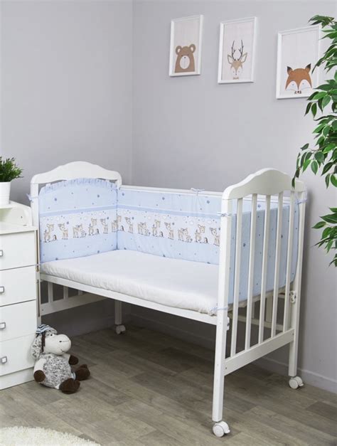 Бортики в детскую кроватку Сонный гномик Оленята - «качественный товар ...