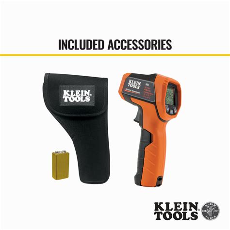 Dual Laser Infrared Thermometer Ir Klein Tools For Professionals