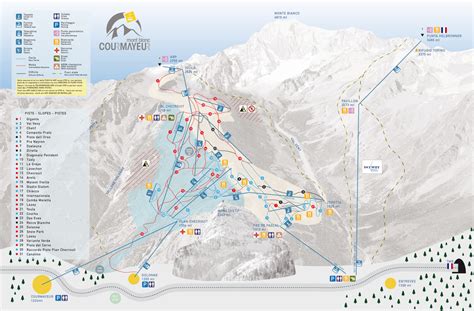 Courmayeur Ski Trail Map Free Download