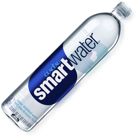 Download Smart Water Smartwater 338 Fl Oz Blue Png Image With No