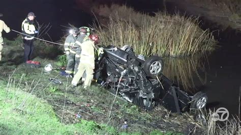 Woman Rescued From Car Submerged In Grayson Creek In Pacheco After It