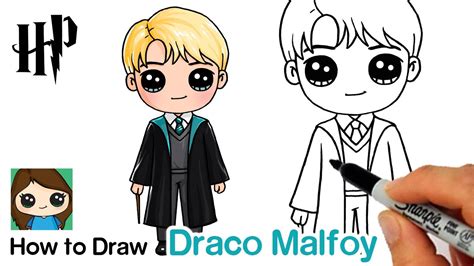 How To Draw Draco Malfoy Easy Harry Potter Youtube