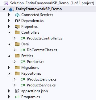 CRUD Operation Using Entity Framework Core And Stored Procedure In NET