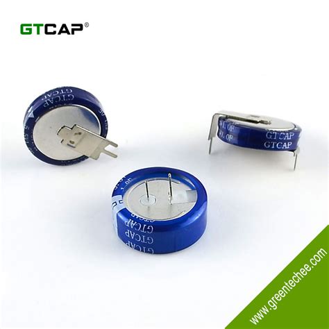 GTCAP High Temperature 85C 3 6V 1 0f Coin Ultracapacitor For Smart