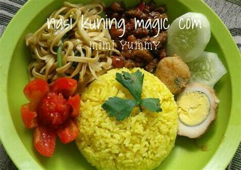 Resep Nasi Kuning Magic Aneka Resep Masakan