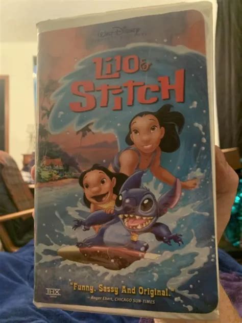 Lilo And Stitch Vhs Clamshell Walt Disney Very Good Eur