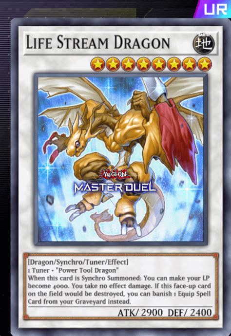 Life Stream Dragon Card Bonyou S Yu Gi Oh Master Duel