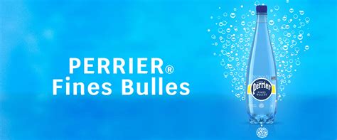 Eau Min Rale Gazeuse Perrier Fines Bulles Perrier France