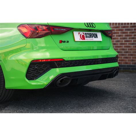 Scorpion Audi Rs3 8y Saloon Gpf Back Exhaust Progressive Parts