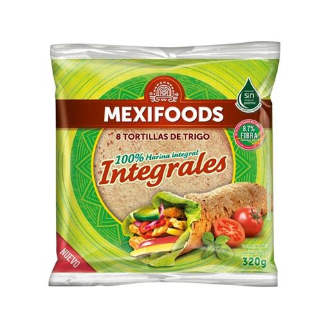 Mexifoods Tortillas De Trigo Integrales Unid