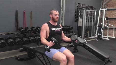 Seated Db Zottman Curls Youtube