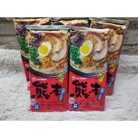 Marutai Kumamoto Kuro Mayu Tonkotsu Ramen Servings Shopee Philippines