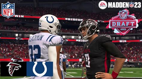 Madden Bijan Robinson Falcons Vs Anthony Richardson Colts Madden