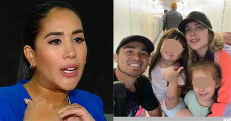 Melissa Paredes Autorizó Viaje De Su Hija Con Rodrigo Cuba Y Ale Venturo Pareja Disfruta De Su