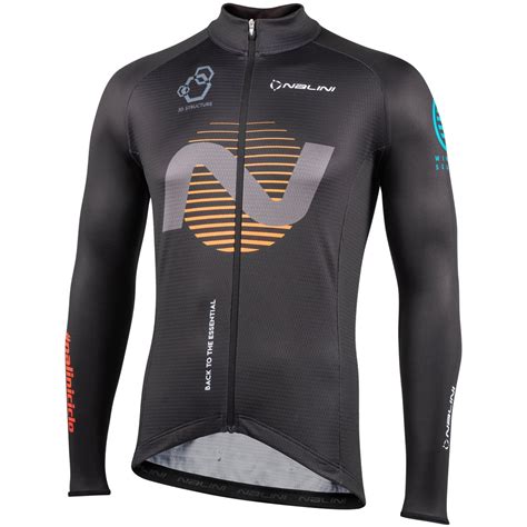 Nalini Maglia A Maniche Lunghe Uomo New Warm Nero 4000 BIKE24