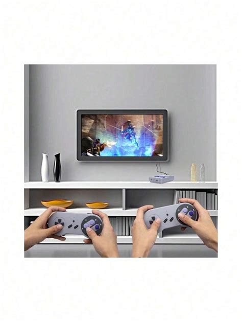 Video Game Tv Cl Ssico Jogos Console Controles Retro Super Mini