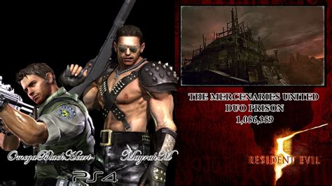 Resident Evil 5 Mercenaries United Duo S T A R S Chris And Warrior Chris Prison 1 056 359