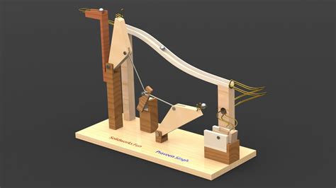 2 Stage Arm Marble Lifter Mechanism Animation In Solidworks YouTube