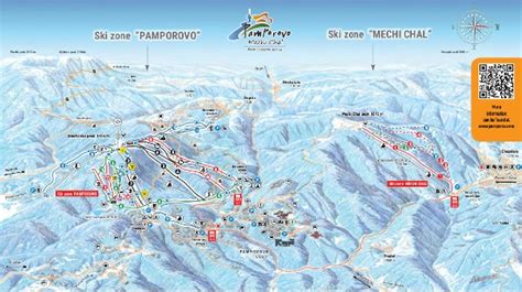 Pamporovo Ski Resort Piste Maps