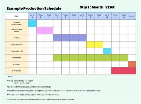 Free Editable Schedule Templates Examples Edrawmax Online